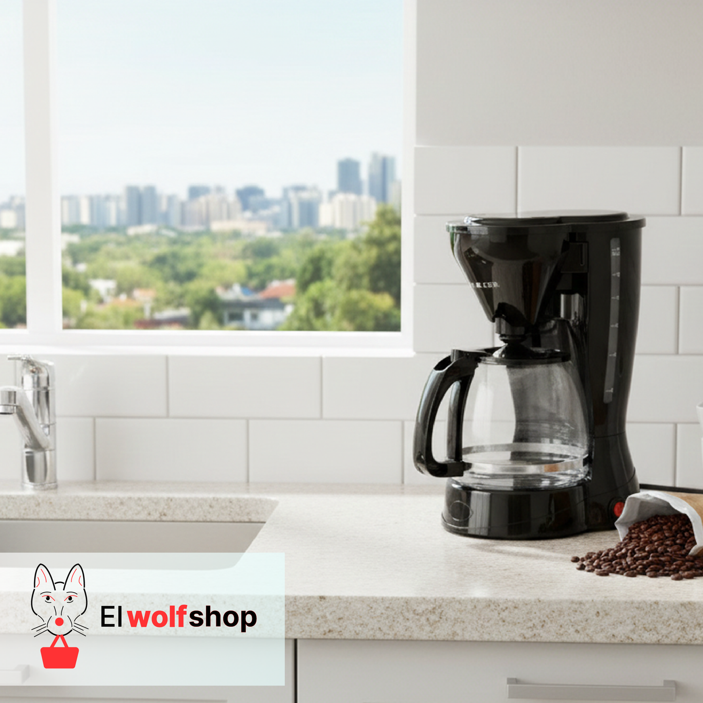 Cafetera Multifuncional Automática 1,5L