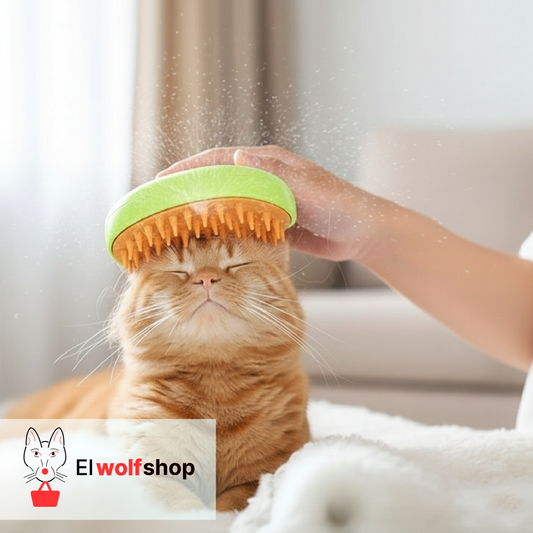 Cepillo Vapor Multifuncional De Mascota