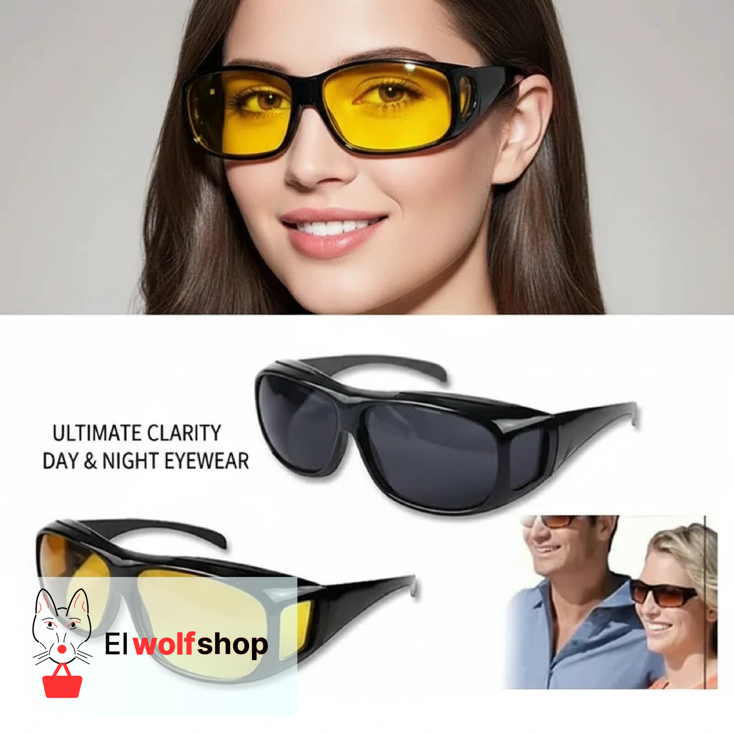 Lentes HD vision conduccion