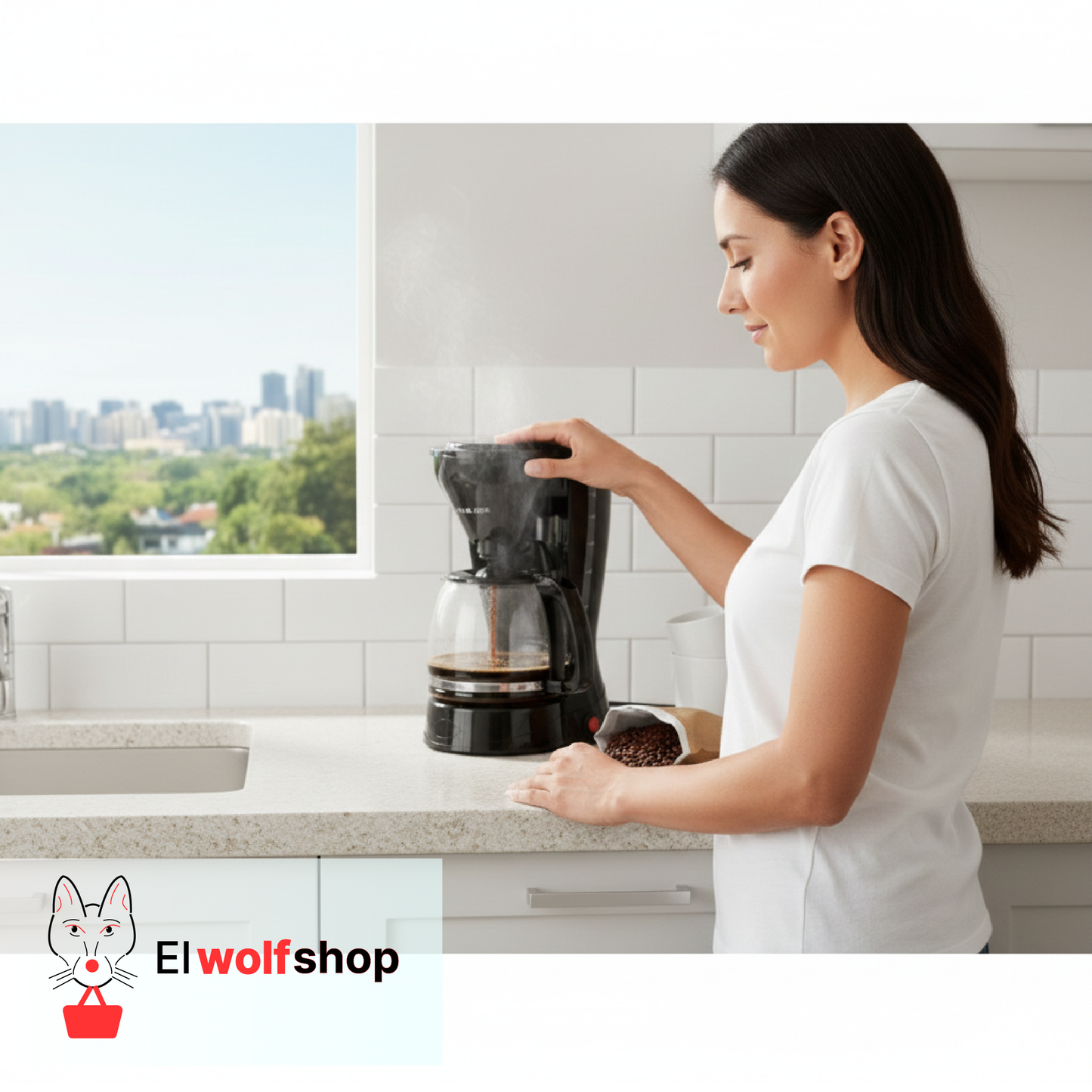 Cafetera Multifuncional Automática 1,5L