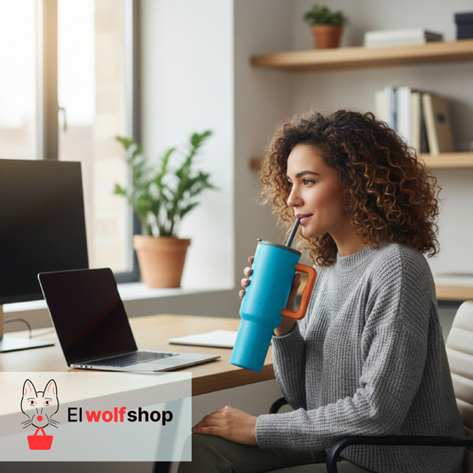 Vaso Térmico Premium 1200 ml Azul Multi